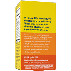 How to take Renew Life probiotic: one capsule daily