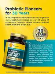 Dairy-free, doctor-formulated digestive enzyme supplement