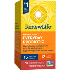Non-GMO, gluten-free, dairy-free and soy-free probiotic capsules
