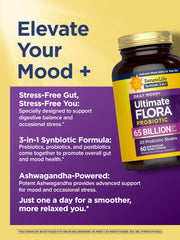 60-count bottle packaging of Renew Life Ultimate Flora Probiotics