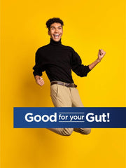 Packaging highlighting gluten-free and vegetarian capsules