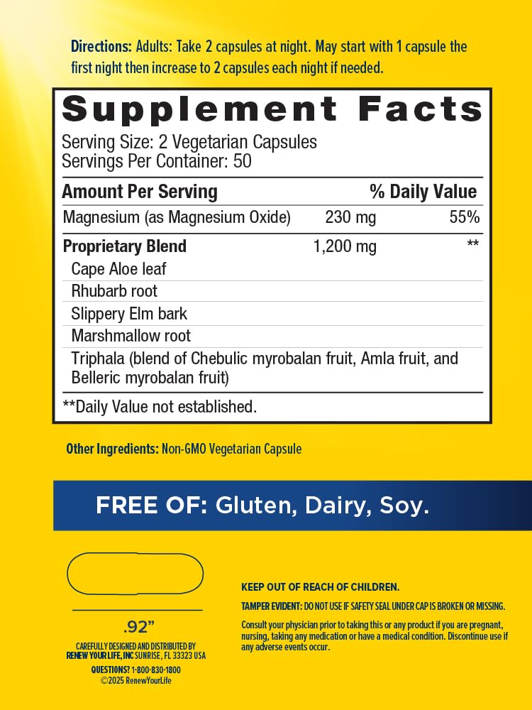 Gluten-free, non-GMO detox supplement packaging