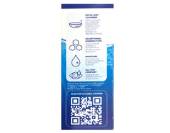 Moisturizes lenses up to 20 hours with Renu Advanced Formula