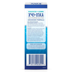 Illustrated steps for cleaning, rinsing, disinfecting, and storing contact lenses