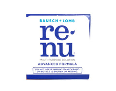 Renu Advanced Formula ideal for rinsing and storing contact lenses