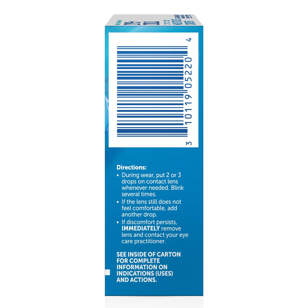 Renu MultiPlus eye drops packaging and label details