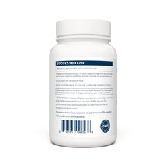 Close-up of NMN liposomal capsules label
