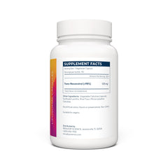 Nutrition information showing 125 mg per serving