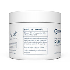 RENUE NMN powder packaging with scoop