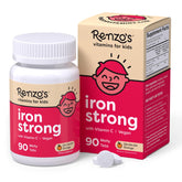 Renzo's dissolvable orange iron tablets for kids