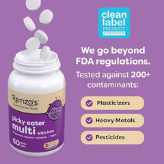 Kids pouring dissolving vitamins into a glass of beverage