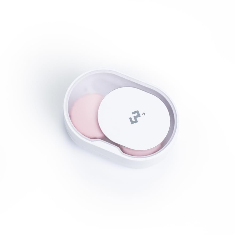 Front view of ReO2 Mini Pro portable contact lens cleaner