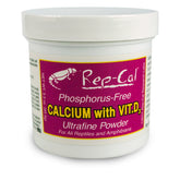 Rep-Cal SRP00200 phosphorous-free calcium ultrafine powder bottle label