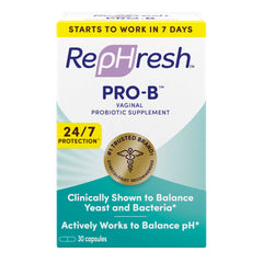 RepHresh Pro-B Probiotic for Women bottle front view