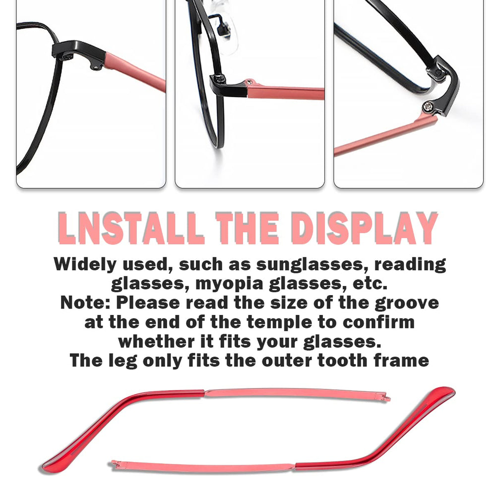 Illustration showing universal compatibility of replacement arm