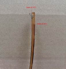 Eyewear replacement arms with screws and hinge