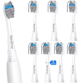 Philips Sonicare replacement brush heads in charcoal and blue (8 count)