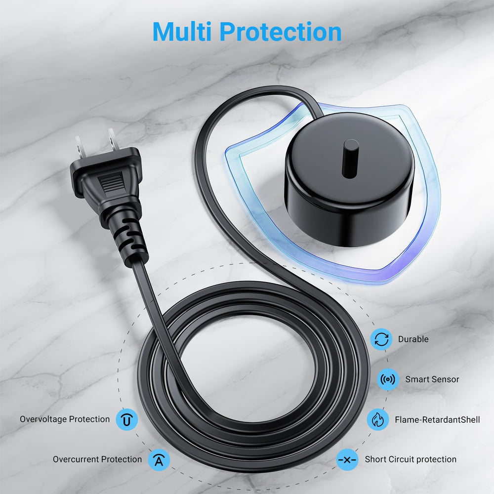 Sonicare charging base with waterproof IPX7 design