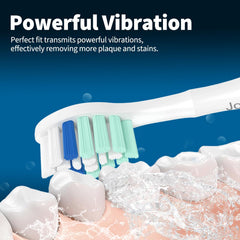 Blue indicator bristles fading to signal replacement