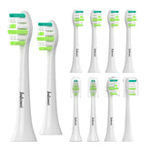 10-pack Philips Sonicare replacement brush heads in packaging