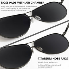 18-pair replacement kit with six nose pad types