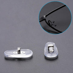 Replacement nose pads for glasses close-up