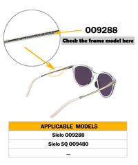 Replacement nose pads set, regular size for Oakley Sielo OO9288/OO9480