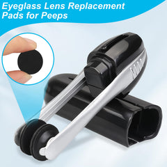 Six pairs of replacement pads for glasses cleaning kit