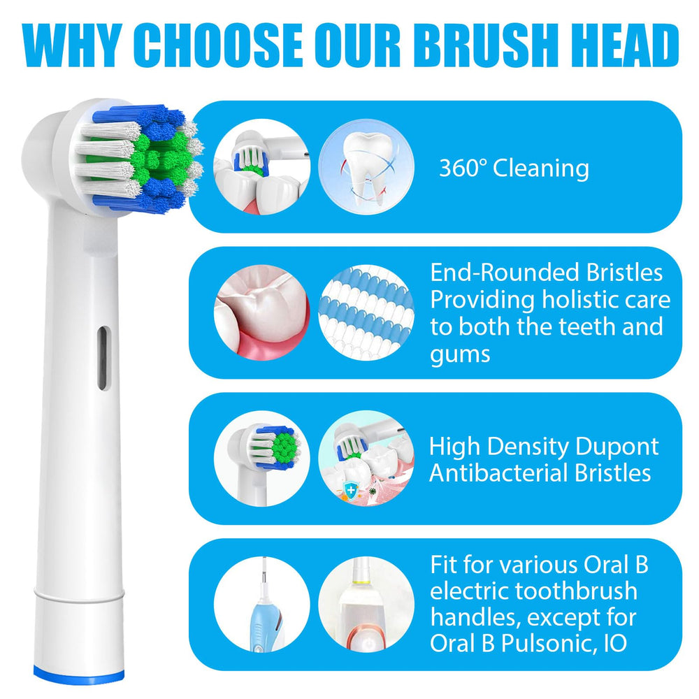 Compatibility note showing Oral-B Braun models supported