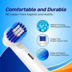 Heads compatible with Oral-B Braun Pro series including 500 to 8000