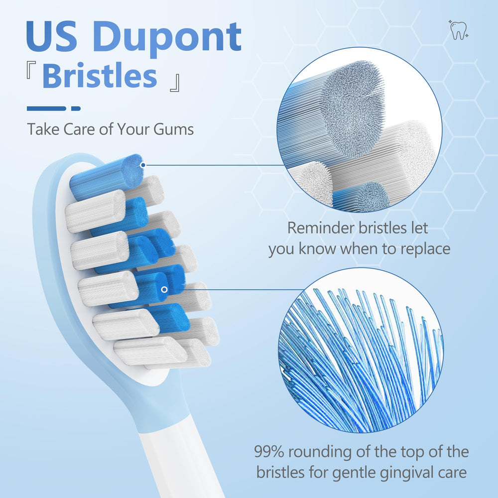 Professional precision clean bristles close-up