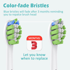 Sonicare plaque removal technology demonstrated on interproximal areas