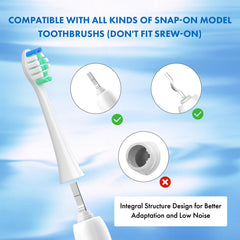 Travel caps and storage case for Philips Sonicare head replacements