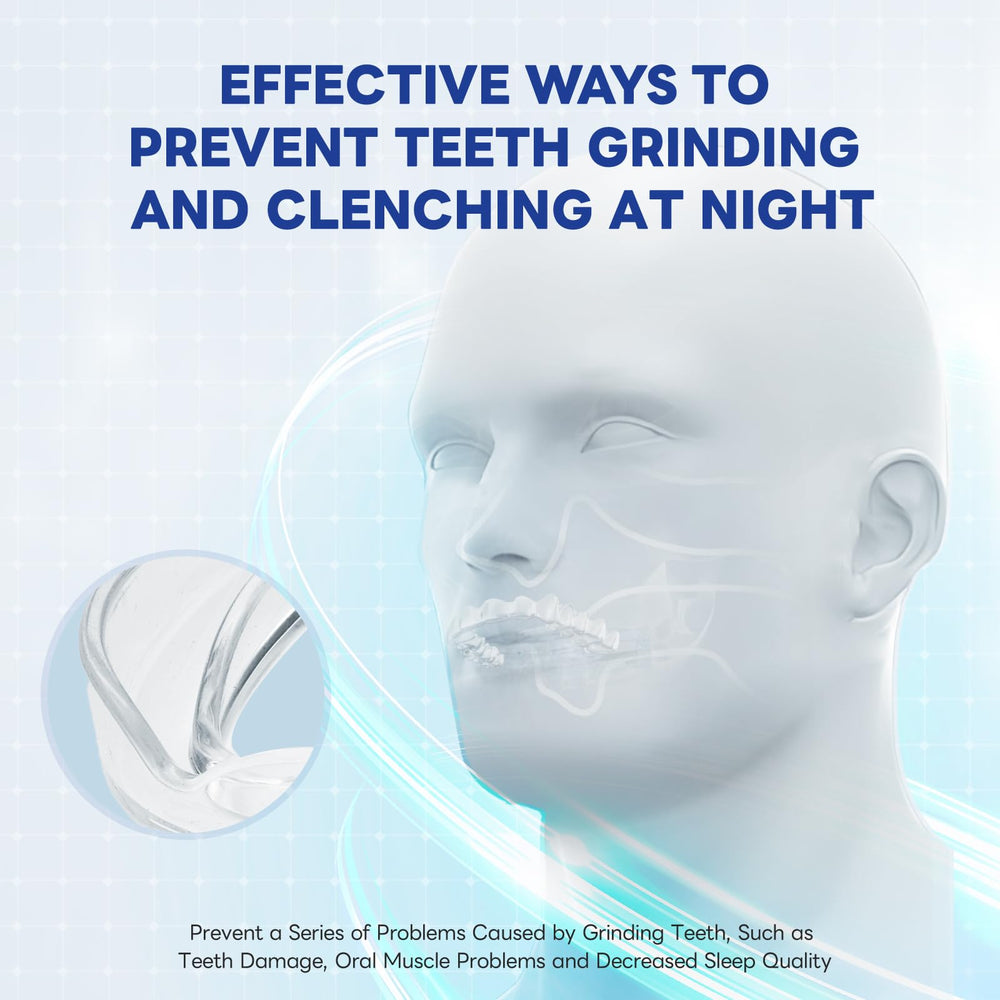 Anti-grinding design reduces teeth wear during sleep