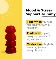 Close-up of orange-flavored gummies