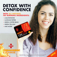 Rescue Detox kit flatlay demonstrates the comprehensive cleanse components together.