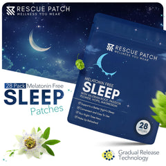 Overnight sleep support patch for deep rest