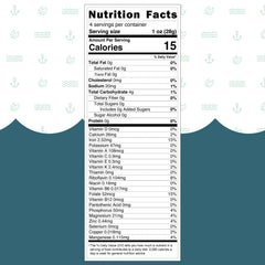 Dried sea moss in resealable packaging for freshness