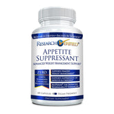 Bottle of Research Verified Appetite Suppressant with 60 capsules