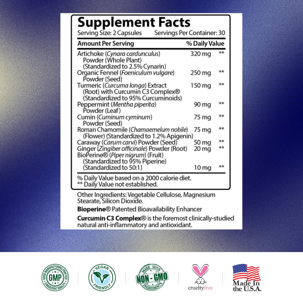 60 vegan capsules ready for use