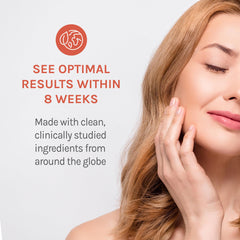 Serving scoop of collagen powder for mixing