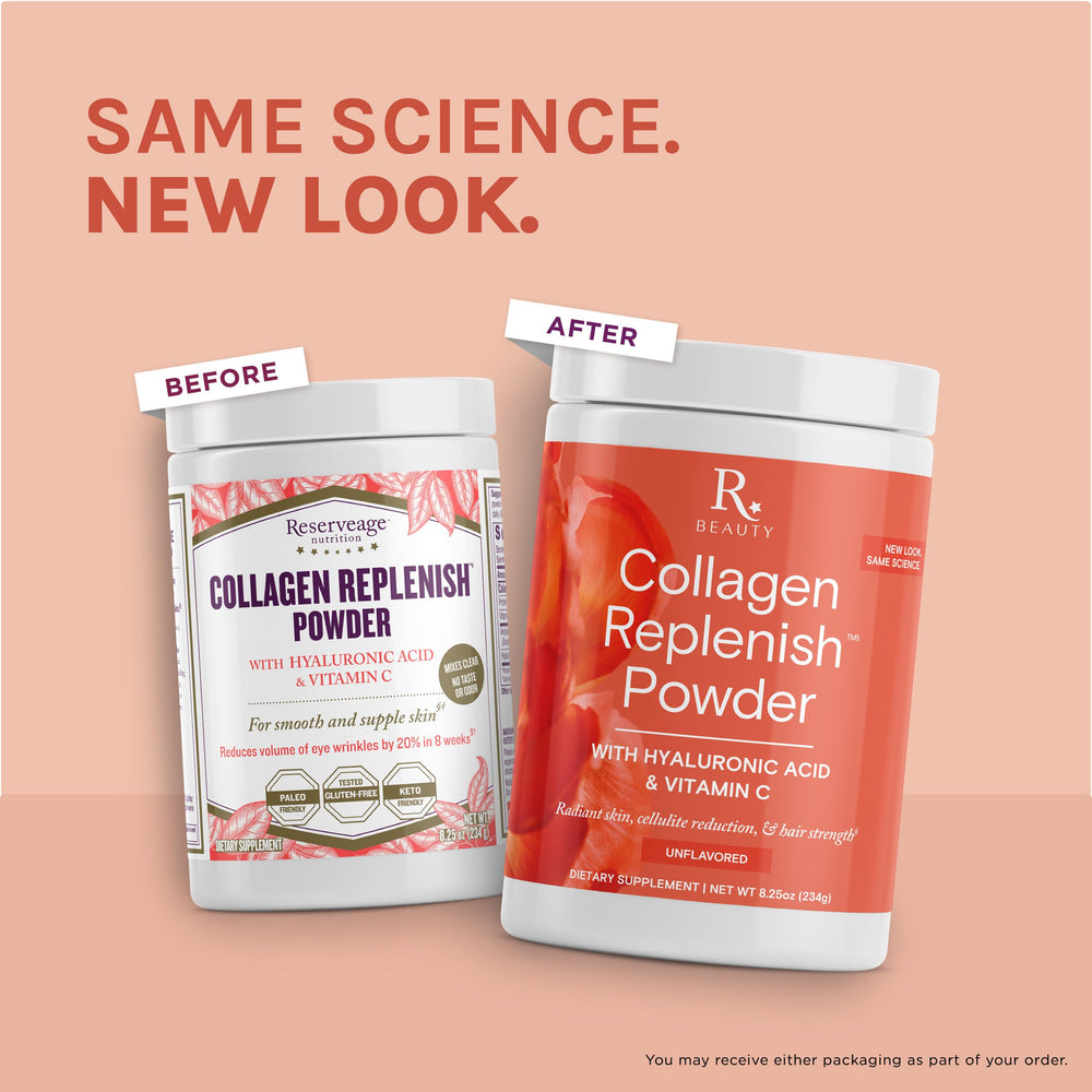 Radiant skin and healthy hair benefits from collagen