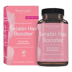 Reserveage Keratin Hair Booster front view bottle
