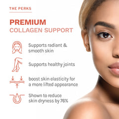 Nutrition facts panel for Ultra Collagen Booster