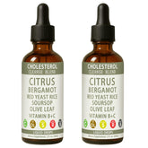 Front view of Resona Red Yeast Rice Cleanse 2 oz bottle