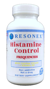 Resonex Histamine Control bottle with 120 tablets