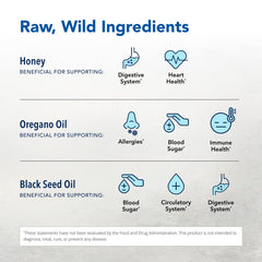 Raw honey and immune support
