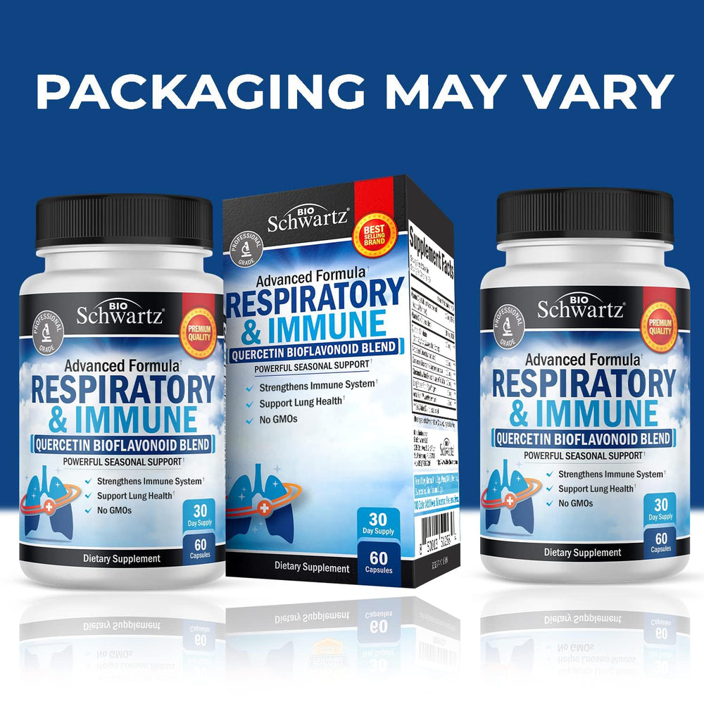 Close-up of product label highlighting allergen-free and GMO-free ingredients