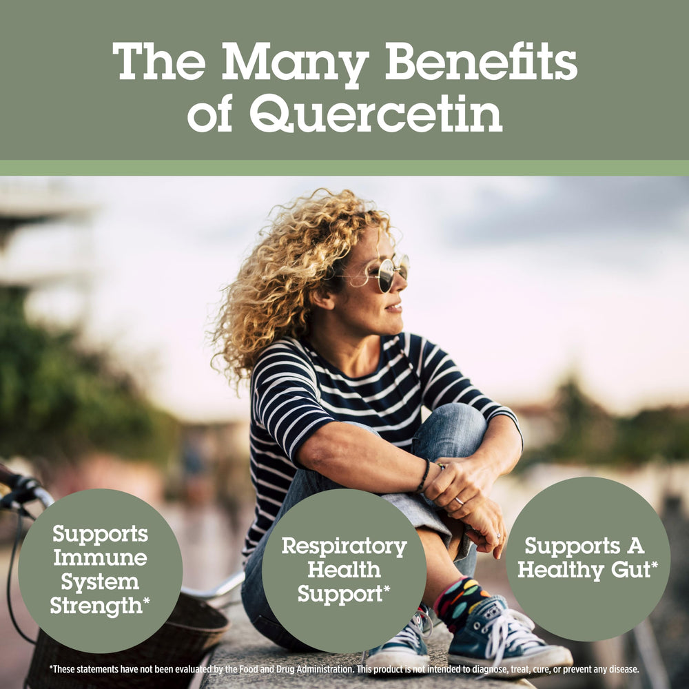 Quercetin antioxidant for respiratory support