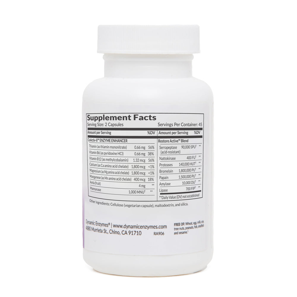 Serrapeptase enzyme capsules